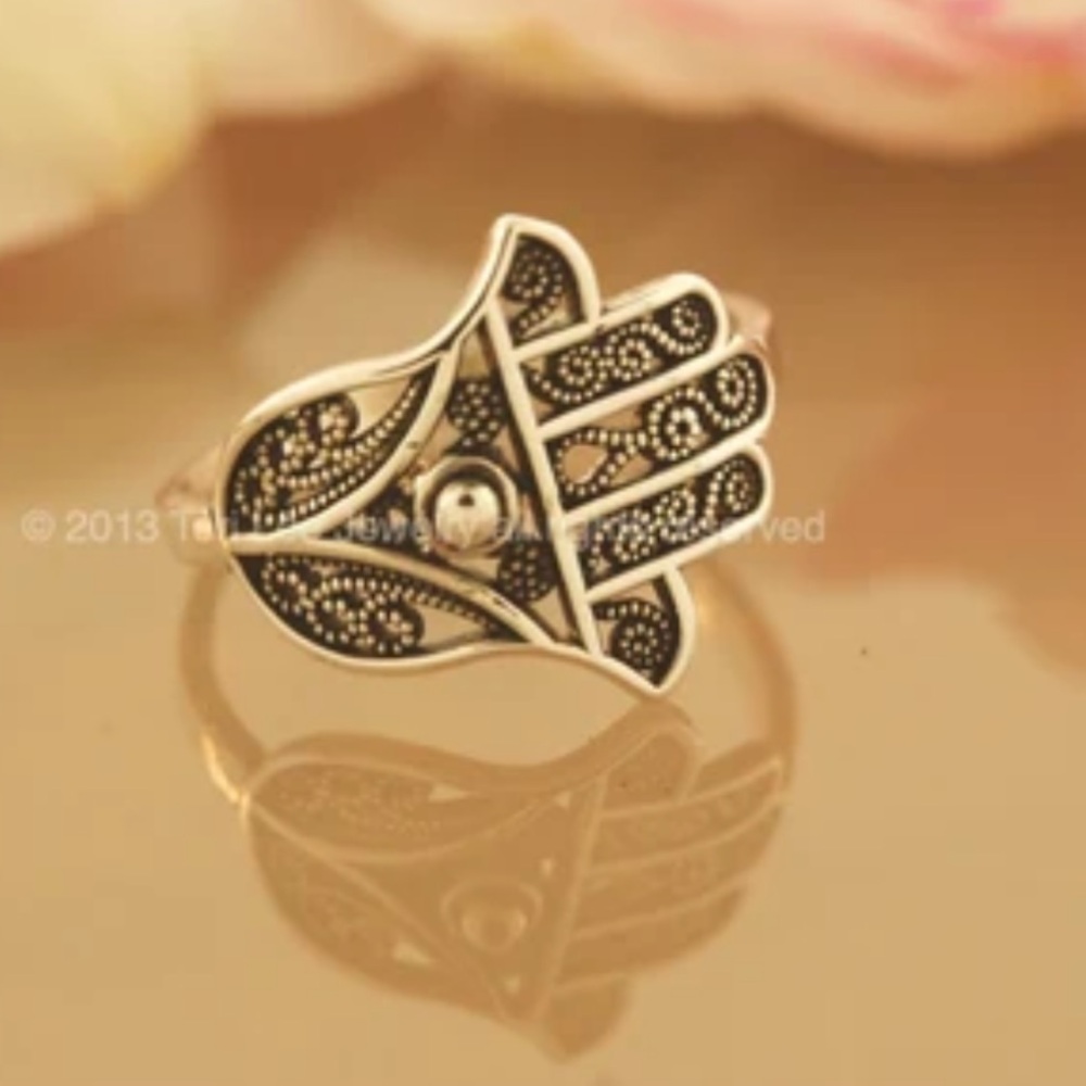 Hamsa Ring - image 1